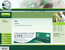 Tablet Screenshot of pineyhillsfcu.org